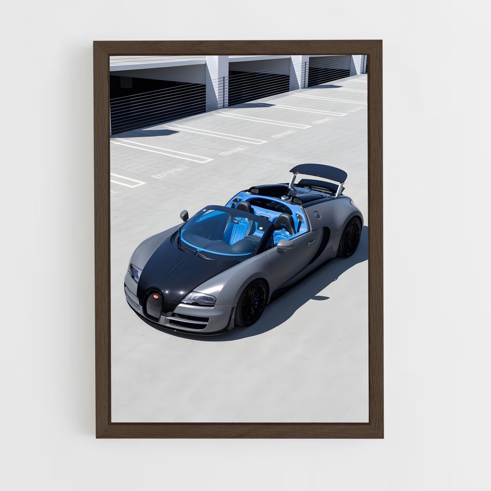 Poster Veyron grand – affiche Bugatti (vue 5)
